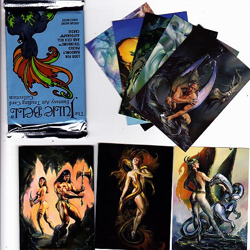 Julie Bell Fantasy Art 1994 Trading Cards Factory Sealed Pack