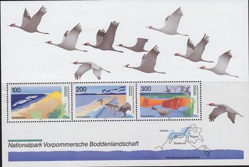 GERMANY BUND [1996] MiNr 1871-73 Block 36 ( **/mnh ) Landschaft