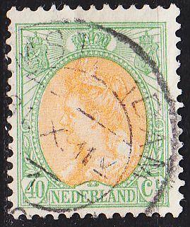 NIEDERLANDE NETHERLANDS [1920] MiNr 0097 ( O/used )