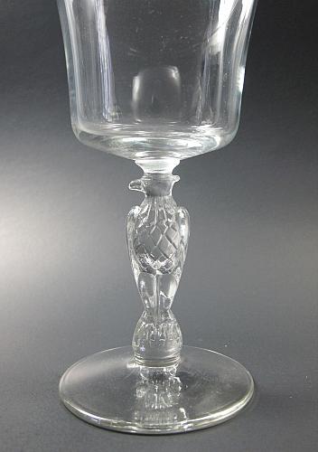 Eagle stem goblet Crystal Made in USA