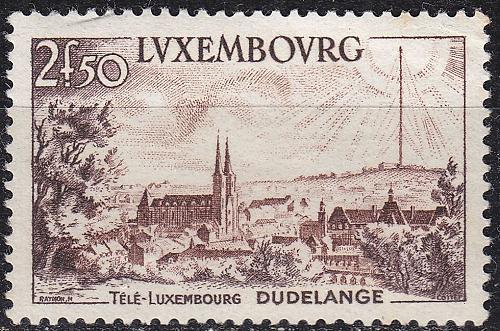 LUXEMBURG LUXEMBOURG [1955] MiNr 0536 ( **/mnh )