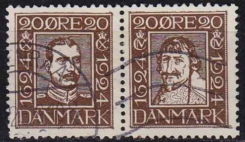 DÄNEMARK DANMARK [1924] MiNr 0133+36 ( O/used )