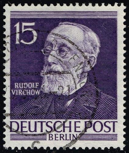 Germany #9N89 Rudolf Virchow; Used (3Stars) |DEU9N089-01XRP