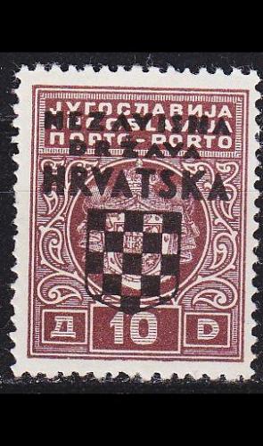 KROATIEN CROATIA [Porto] MiNr 0005 ( */mh )