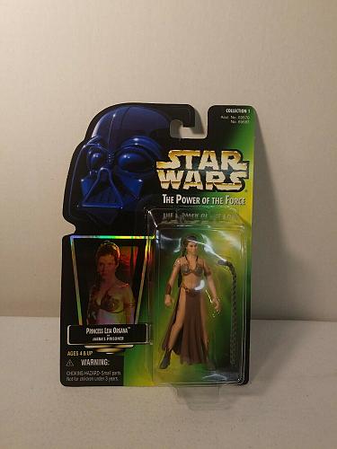 Star Wars - Princess Leia as Jabba's Prisoner - Action Figure 3.75" - Brand New