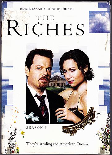 The Riches - Season 1 DVD 2009, 4-Disc Set - Very Good