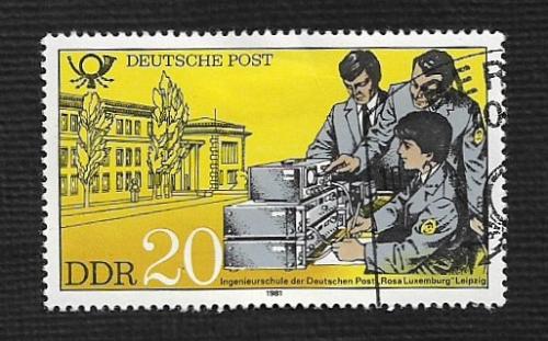 Germany DDR Used Scott #2164 Catalog Value $.25
