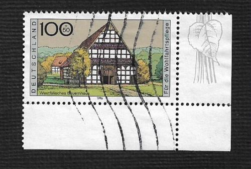 German Used Scott #B805 Catalog Value $1.10