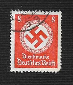 German Used #O96 Catalog Value $1.15