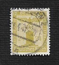 German Used Scott #S9 Catalog Value $5.00