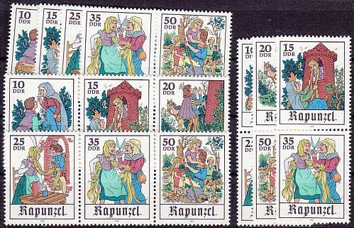 GERMANY DDR [1978] MiNr 2382-88 ( **/mnh ) [01] alle Zusammendrucke