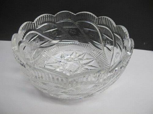 Signed Waterford Crystal Heritage Collection Apprentice Cyrstal Bowl Free ship