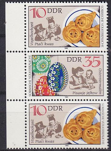 GERMANY DDR [1982] MiNr 2716 SZd249 ( **/mnh ) Trachten