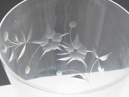 Lenox Cut glass Brookdale wine Crystal Made in USA