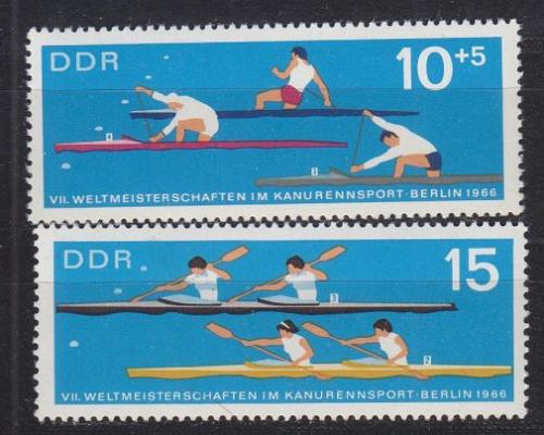 GERMANY DDR [1966] MiNr 1202-03 ( **/mnh ) Sport