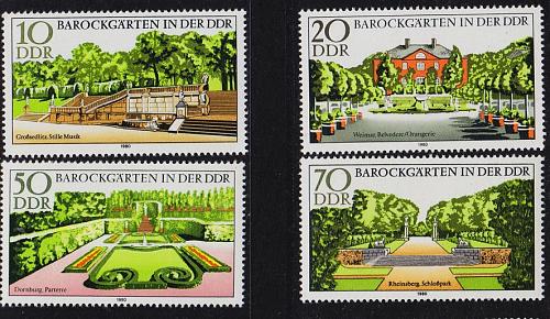 GERMANY DDR [1980] MiNr 2486-89 ( **/mnh ) Landschaft