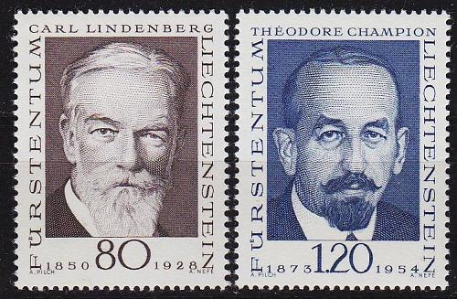 LIECHTENSTEIN [1969] MiNr 0512-13 ( **/mnh )