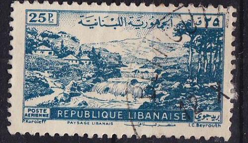 LIBANON LEBANON LIBAN [1948] MiNr 0396 ( O/used )