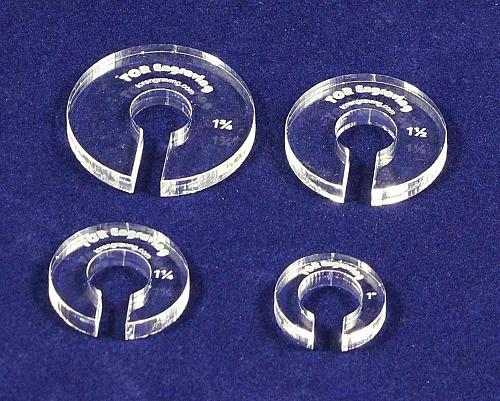 4 Piece Offset Set 13.85mm ~1/4" thick- Fits Standard Gammill 1/2" Foot Quilting