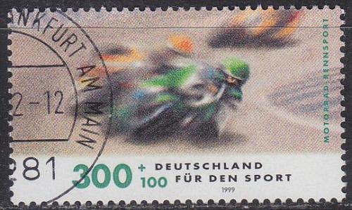 GERMANY BUND [1999] MiNr 2034 ( O/used ) Sport