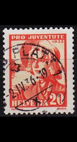 SCHWEIZ SWITZERLAND [1935] MiNr 0289 ( O/used ) Pro Juventute