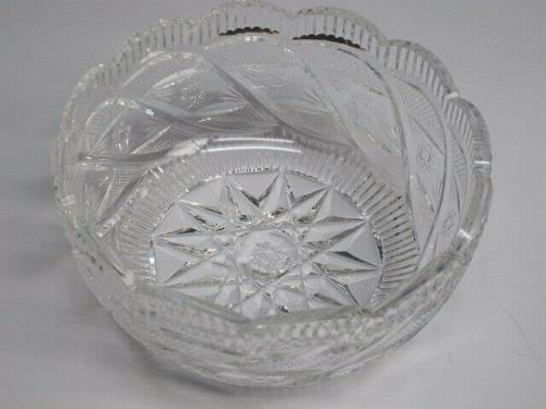 Signed Waterford Crystal Heritage Collection Apprentice Cyrstal Bowl Free ship