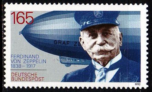 GERMANY BUND [1992] MiNr 1597 ( **/mnh ) Flugzeug