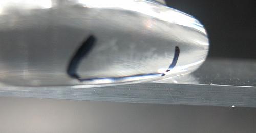 Waterford CUT GLASS signed vase footed old cut in Ireland, Wedding gift crystal