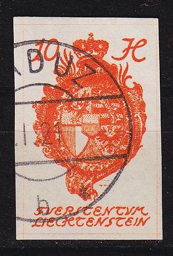 LIECHTENSTEIN [1920] MiNr 0018 ( O/used )