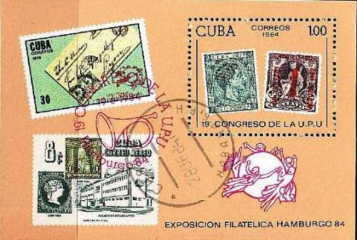 KUBA CUBA [1984] MiNr 2865 Block 83 ( O/used ) Briefmarken