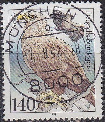 GERMANY BUND [1991] MiNr 1542 ( O/used ) Vögel