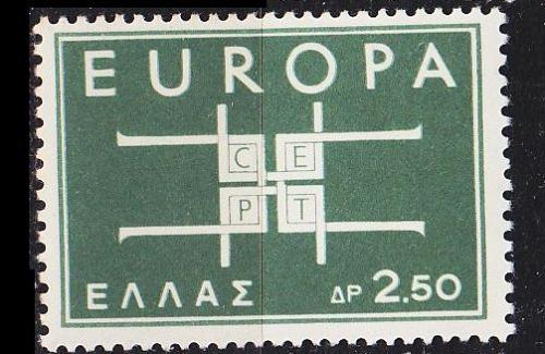 GRIECHENLAND GREECE [1963] MiNr 0821 ( **/mnh ) CEPT