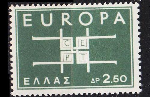 GRIECHENLAND GREECE [1963] MiNr 0821 ( **/mnh ) CEPT