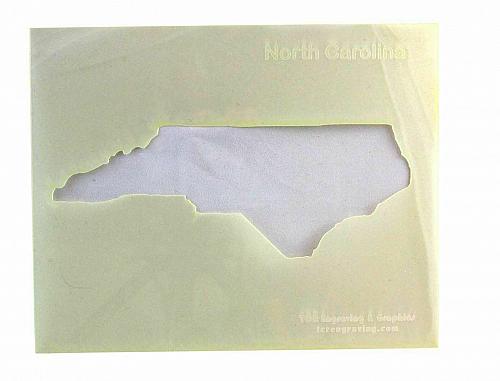 State of North Carolina Stencil 14 Mil 8" X 10" Painting /Crafts/ Templates