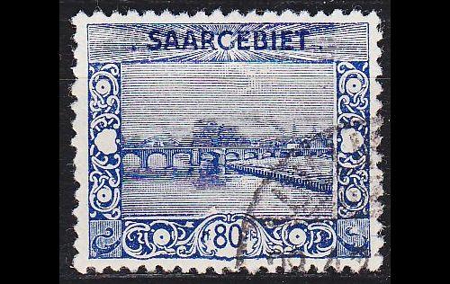 GERMANY Saar [1921] MiNr 0062 ( O/used )