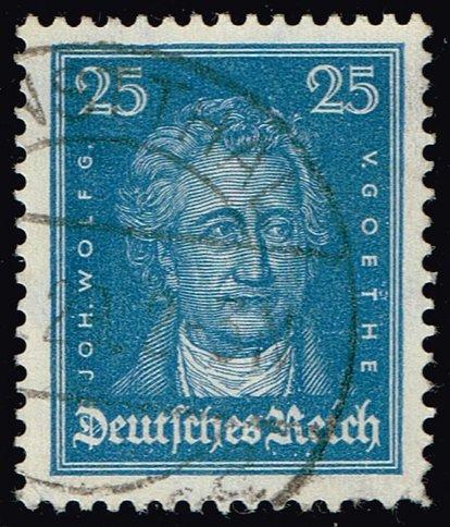 Germany #358 Johann Wolfgang von Goethe; Used (3Stars) |DEU0358-02XRS