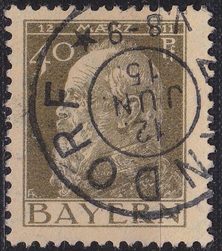 GERMANY Bayern Bavaria [1911] MiNr 0082 II ( O/used )