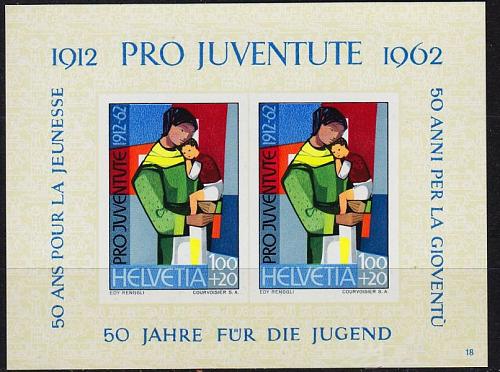 SCHWEIZ SWITZERLAND [1962] MiNr 0763 Block 18 ( **/mnh ) Pro Juventute