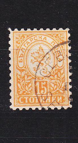 BULGARIEN BULGARIA [1889] MiNr 0033 B ( O/used )