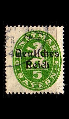 GERMANY REICH Dienst [1920] MiNr 0034 ( O/used )