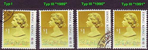 HONGKONG HONG KONG [1987] MiNr 0514 ( O/used ) [02] div Typen, sehr sch&ouml;n