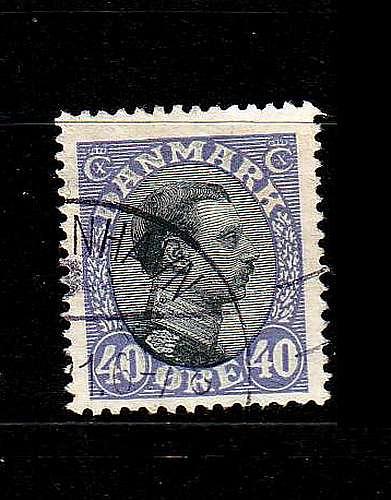 DÄNEMARK DANMARK [1918] MiNr 0104 b ( O/used )