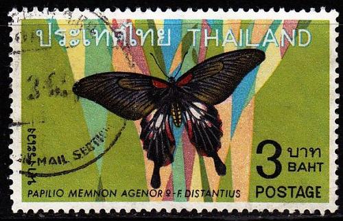 THAILAND [1968] MiNr 0527 ( O/used ) Schmetterlinge