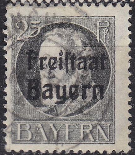 GERMANY Bayern Bavaria [1919] MiNr 0158 A ( O/used )