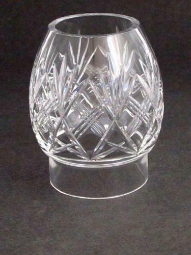 Hand Cut Glass lamp shade globe