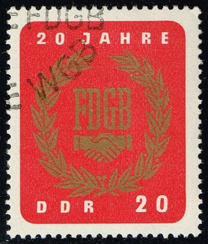 Germany DDR #773 Free German Trade Union; CTO (0.25) (3Stars) |DDR0773-01