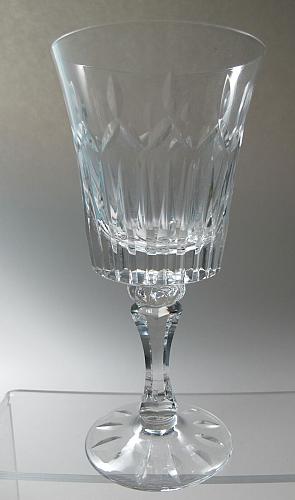 Lenox Cut glass Flourish Crystal goblet Made in USA Mt Pleasant PA mouth blown