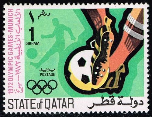 Qatar #303 Soccer; Unused (0.80) (2Stars) |QAT0303-01XVA