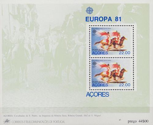 PORTUGAL [Azoren] MiNr 0342 Block 2 ( **/mnh ) CEPT