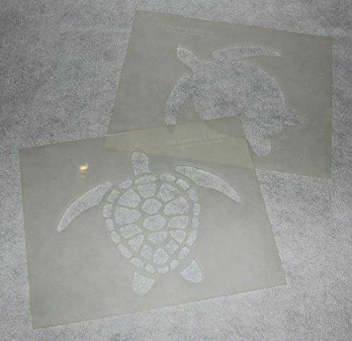 Mylar 2 Pieces of 14 Mil 8" X 10" Large Turtle Stencils- Painting /Crafts/ Templ